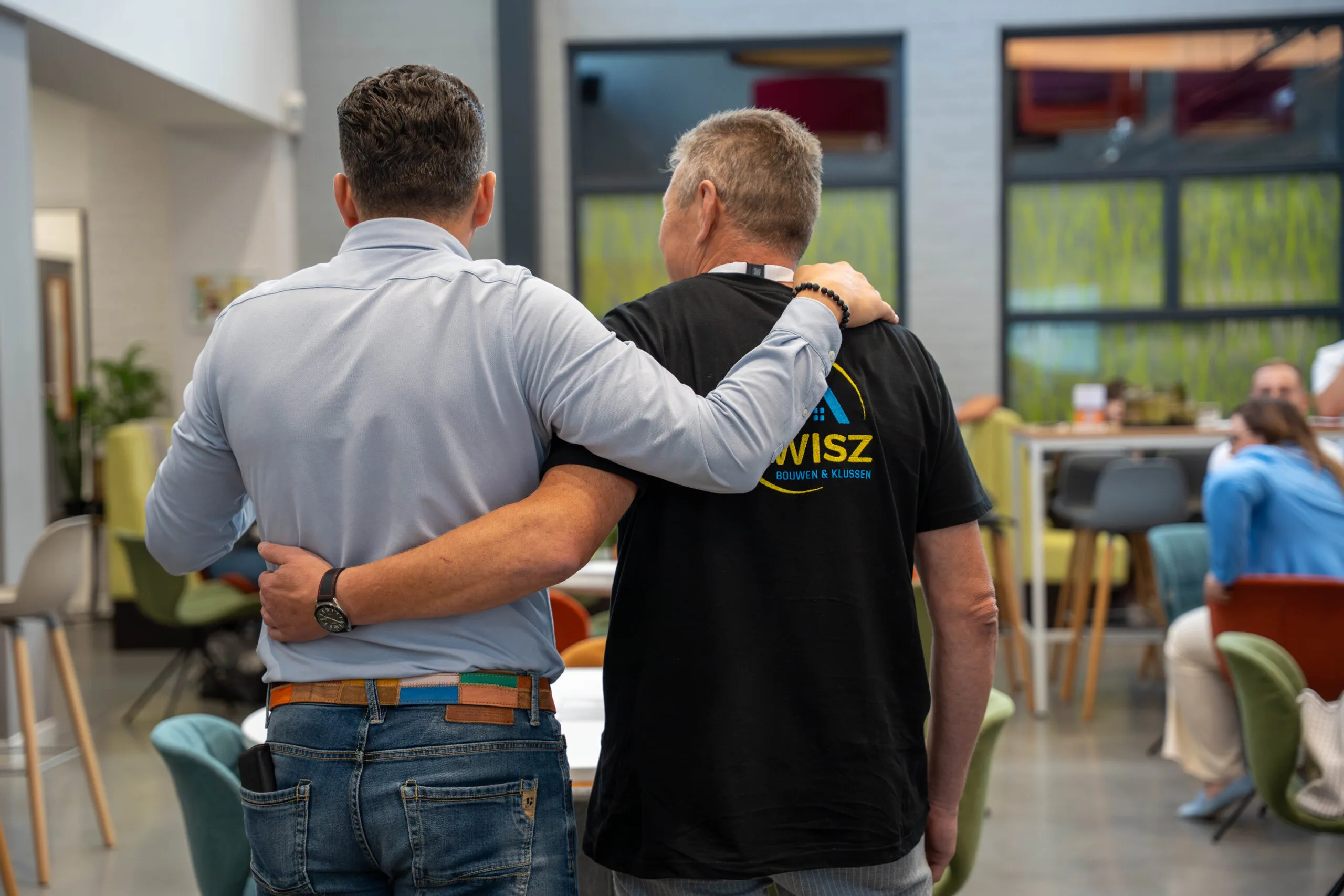 Networking tijdens evenement