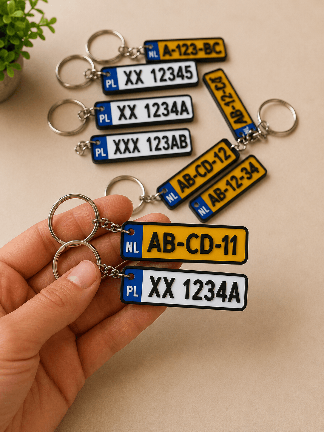 Kenteken-sleutelhanger - Afbeelding 6
